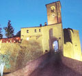 Notturna castello di Montegridolfo